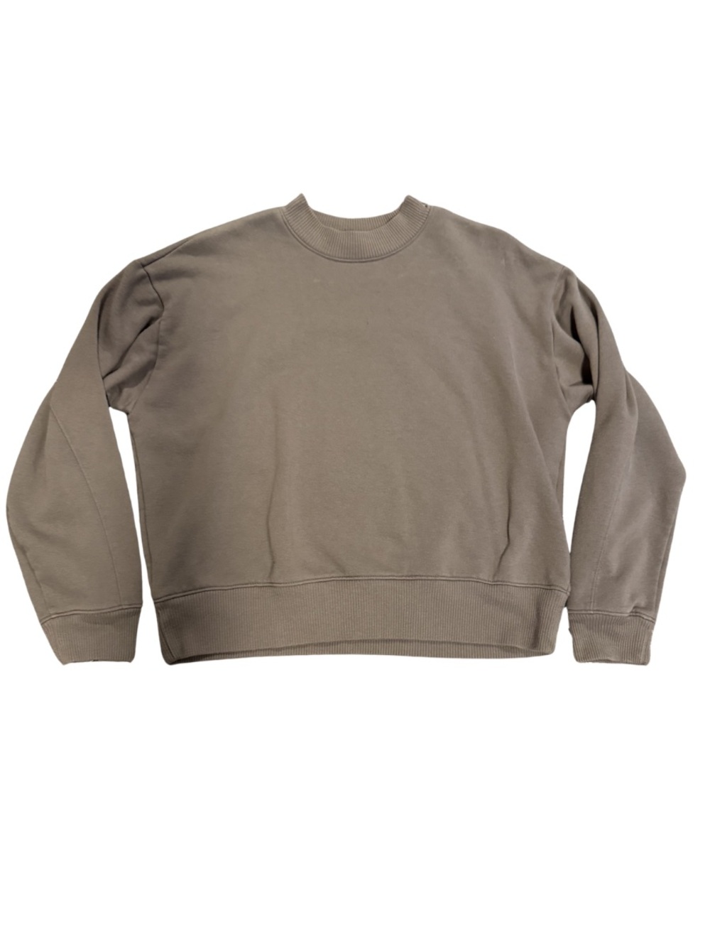 Women’s Crewneck Sweatshirt in Taupe